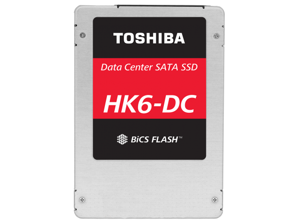 SSD Toshiba HK6-DC 1.92TB  SATA 6Gb/s BiCS3 TLC  2.5"  7.0mm  <1DWPD (KHK6XLSE1T92)